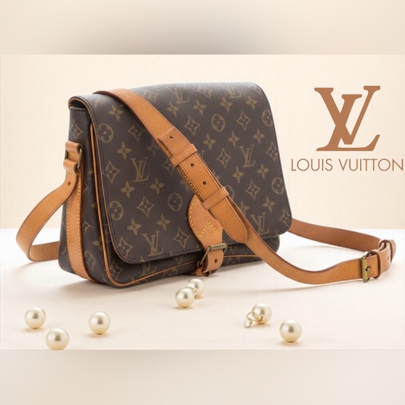 Louis Vuitton Monogram Cartouchière
GM Vintage Shoulder Bag - Picture 1 of 15